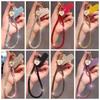 Handheld Glitter Rhinestone Phone Lanyard Hanging Cord Mobile Phone Chain  Phone Case Accessories