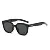 Punk Black Frame Sunglasses Block Glare High Definition Vision Black Shades Glasses Eye Protection Eyewear For Women