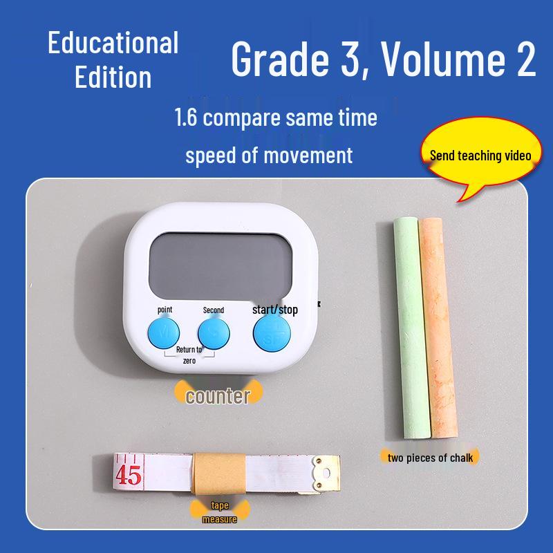 

Набор для научных экспериментов для третьего класса: Сравнить скорости движения