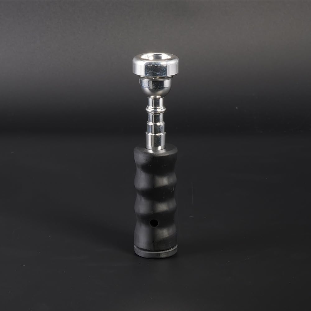 Trumpet Mouthpiece Practice Brass Buzz Trainer Buzzing Practice Equipment Brass Instrument Warm-up (BRASS DESIGN)