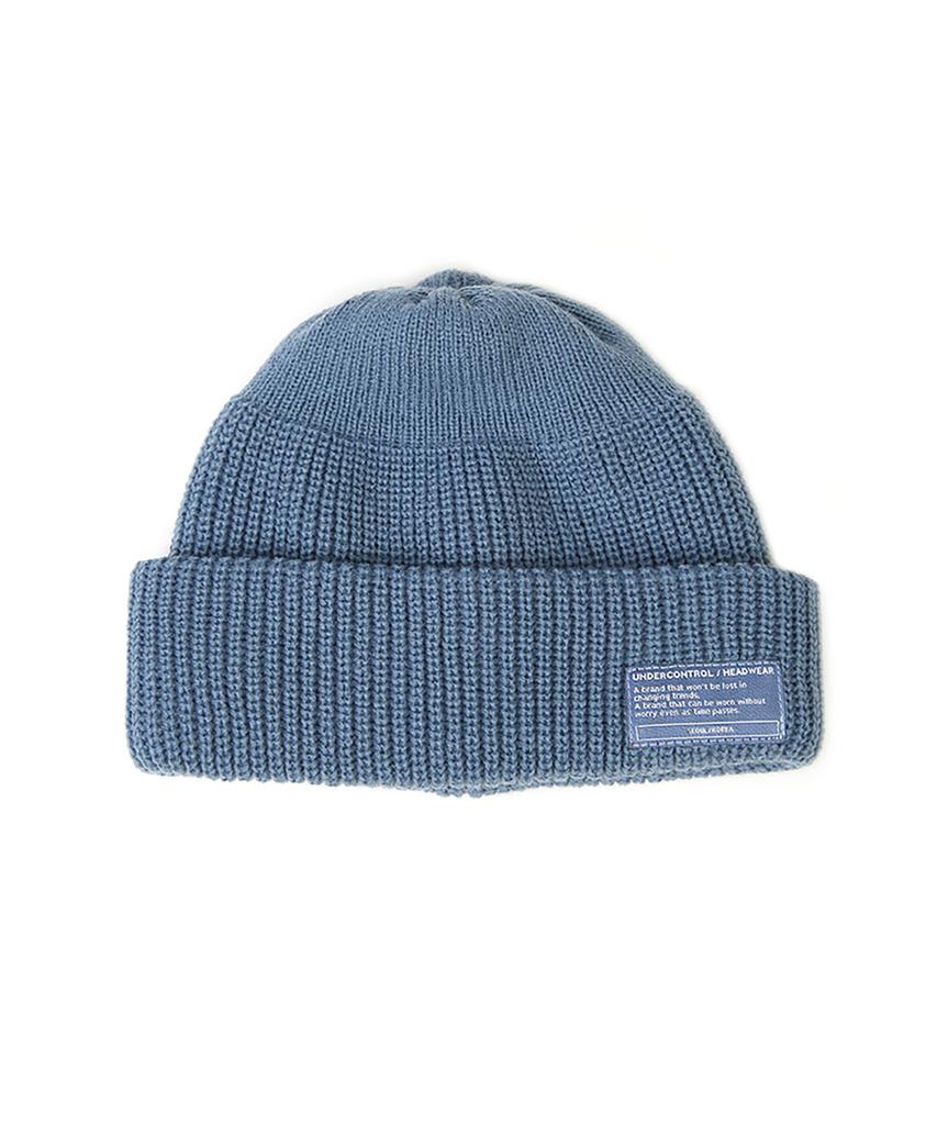 Eondeokeonteulol Winter Short Beanie Beanie / Monk Fit / Sky