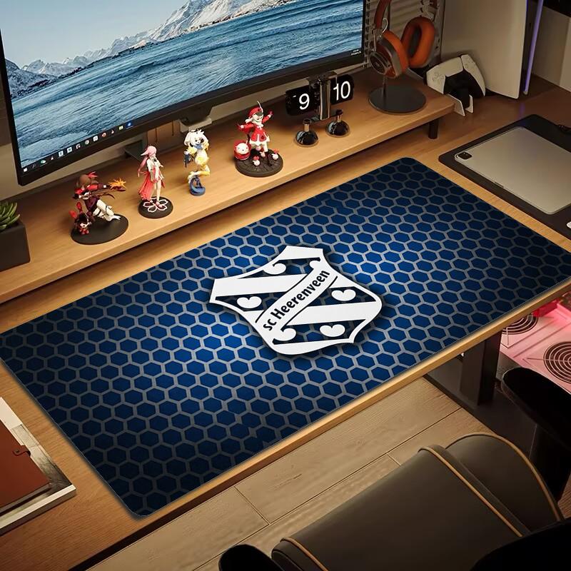 SC Heerenveen Mouse Pad Large Gaming Table Cushion Non-slip Laptop Tablet Big Mousepad XXL Mat Mini PC Playmat With Lock edge_xia