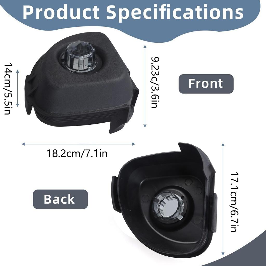 Blender Lid Replacement Blender Cover Blender Locking Lid Home Appliance Part Plastic Pitcher Lid Plastic Texture