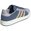 New Adidas Grand Court Base 00s Abrasion Resistant Low top Skateboard Shoes Unisex Gray Blue KK1405
