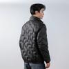 Men's 90-down white duck down jacket pressed glue men's stand-up collar winter jacket plus size