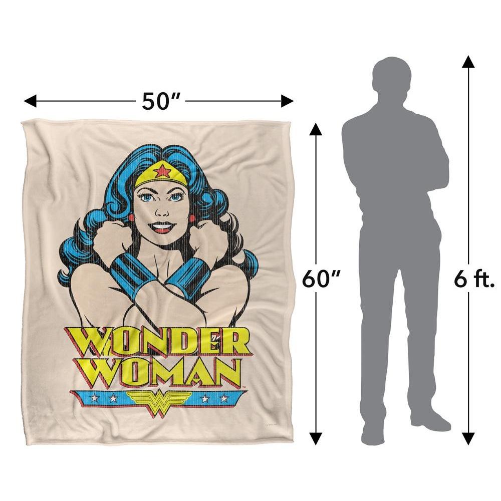 Wonder Woman Pose Blanket