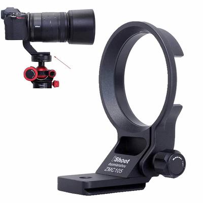 iShoot Camera Tripod Mount Tripod Mount Lens Support Lens Bracket Tripod Compatible with Nikon Nikkor Z MC 105mm VR Z 85mm S Z 135mm S Tripod Ball