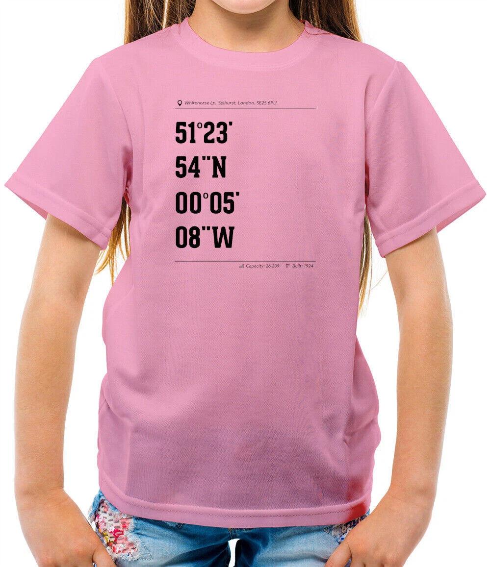 

The Eagles Stadium Coordinates - T-Shirt - Selhurst Park Crystal 120