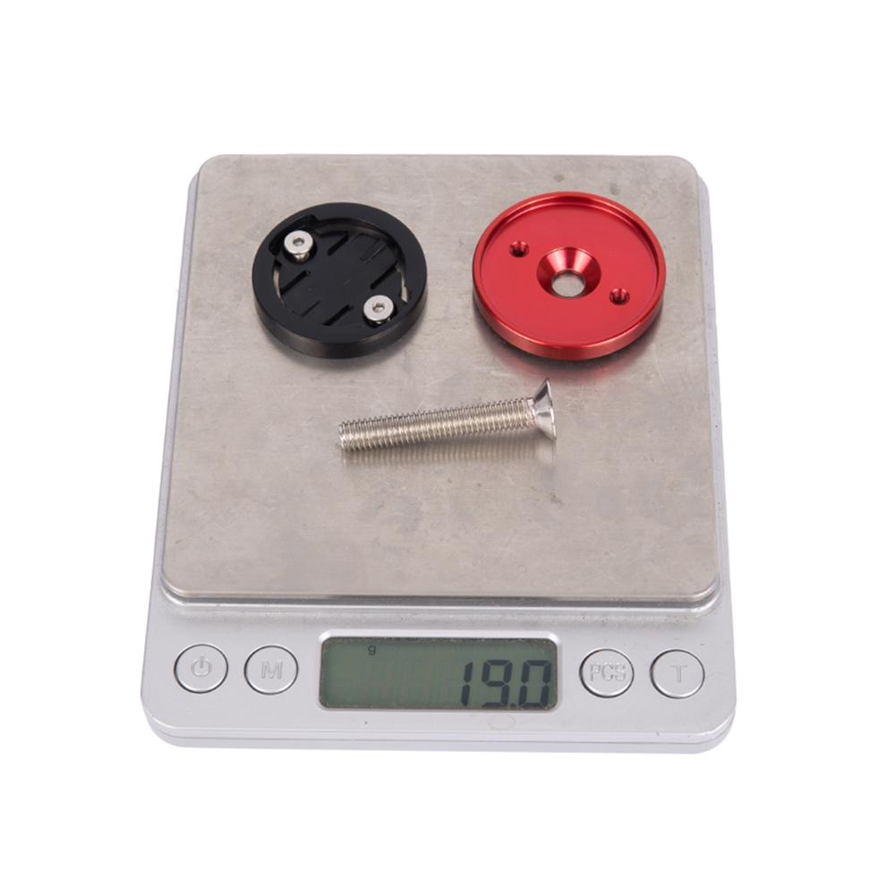 Bike Computer Stem Top Cap Mount Holder CNC Aluminum Alloy Bike Computer Mount Bracket for Cateye