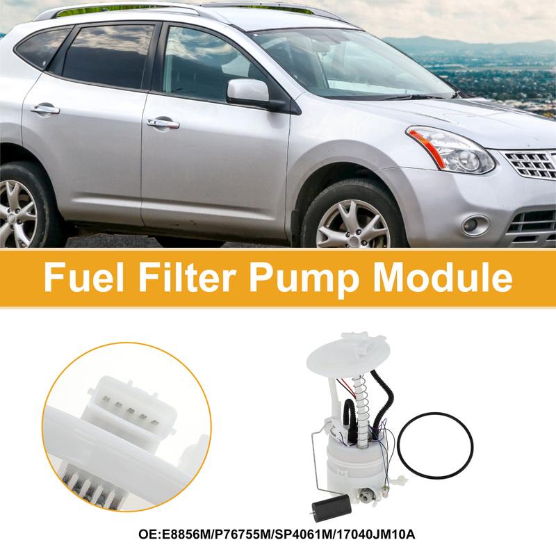 X Autohaux Electric Fuel Pump Assembly for Nissan Rogue Select 2014-2015 2.5L No.17040JM10A Car Fuel Pump Assembly Replacement