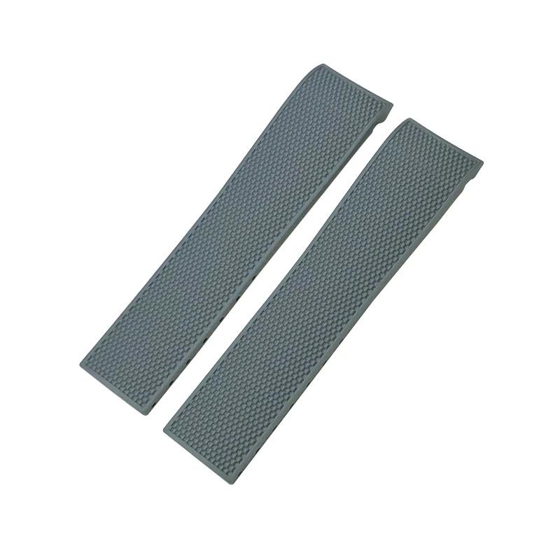 

Rubber Silicone Watchband for Longines Conquest HydroConquest L3 Folding Buckle Black Waterproof Watch Strap 21mm 20mm 19mm 21mm