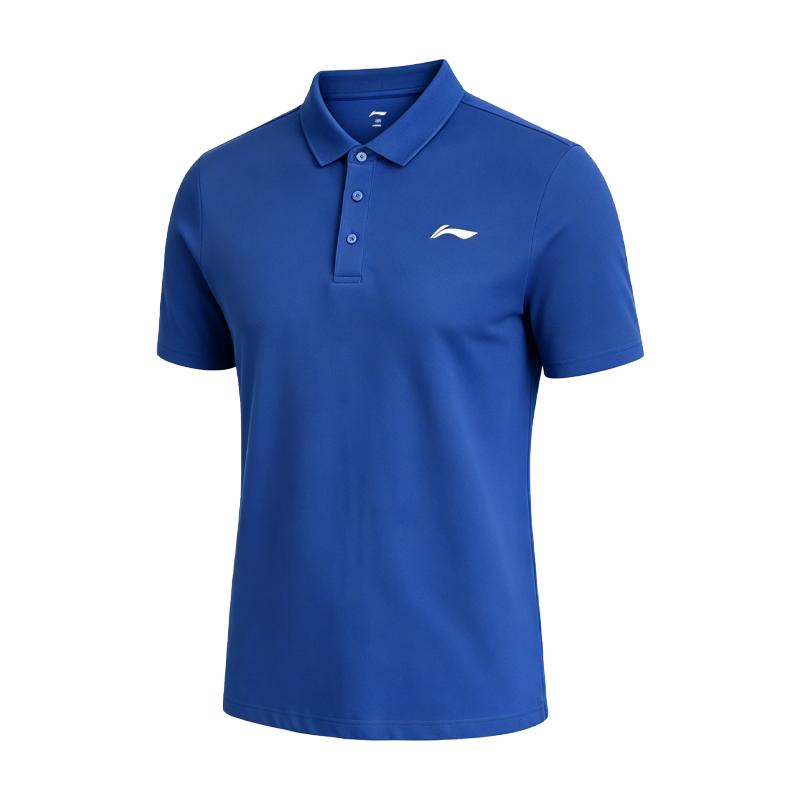 Li-Ning Fashionable Breathable Casual Simple Sports Polo Shirt Short Sleeve Unisex tops YPLU047-5 S