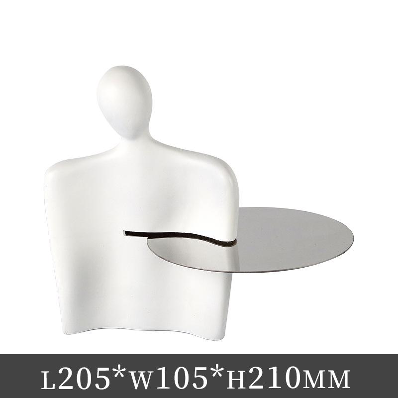 Nordic Abstract Sculpture Art Figure Tray – Creative Desktop Ornament for Home Decor