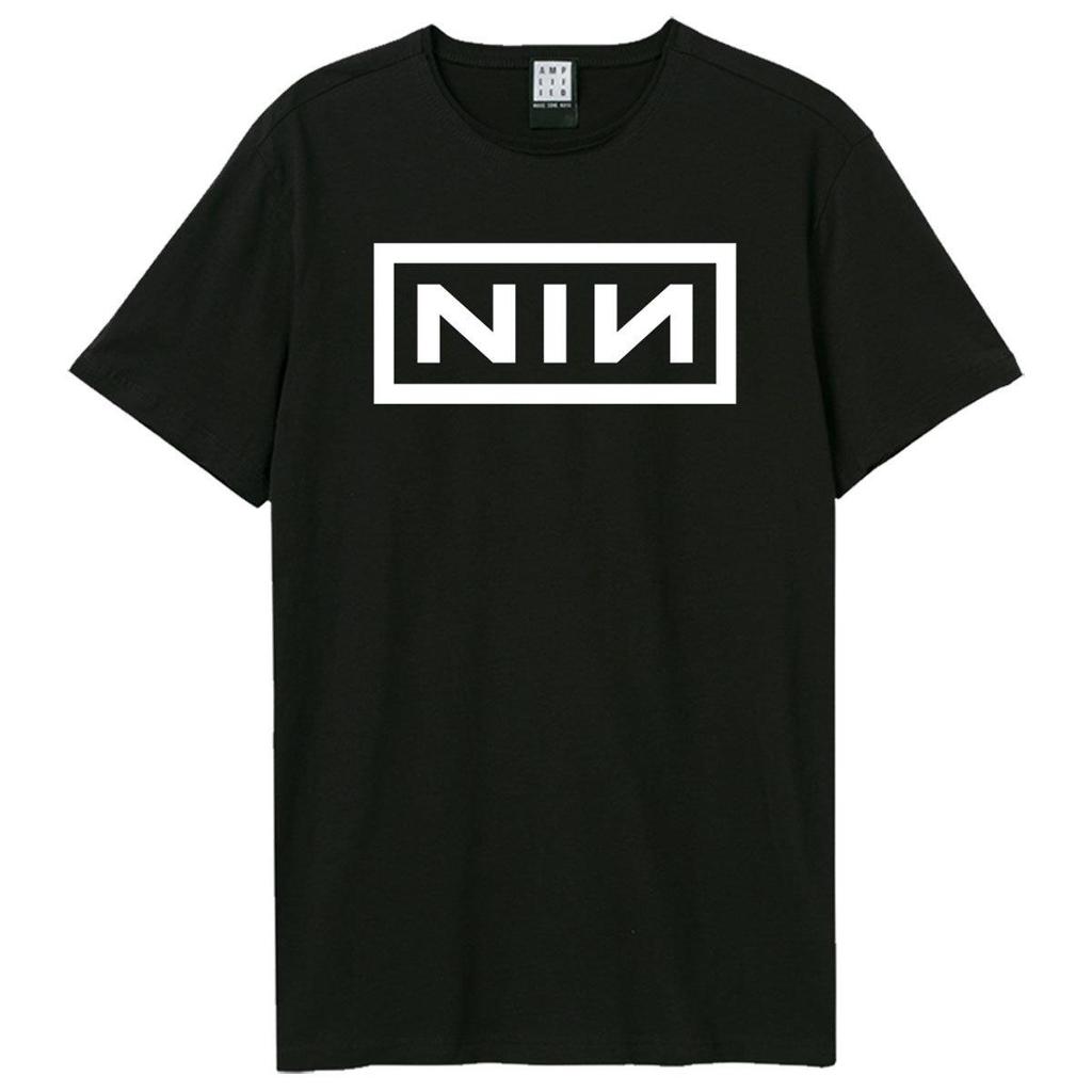 Amplified Unisex Adult NIN Logo T-Shirt