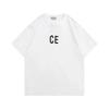 2024 Letter Printed T-shirt Loose 100% Pure Cottonhigh-quality Polo Fashion Topfashionable Streetwear, Loose and Oversized