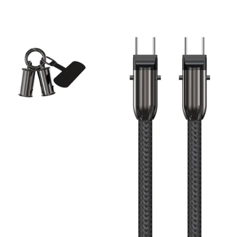 USB C Cable Type C Fast Charging/Data Cable USB C To Type C Cord PD27W 60W Power Delivery 480Mbps Data Alloy Braide