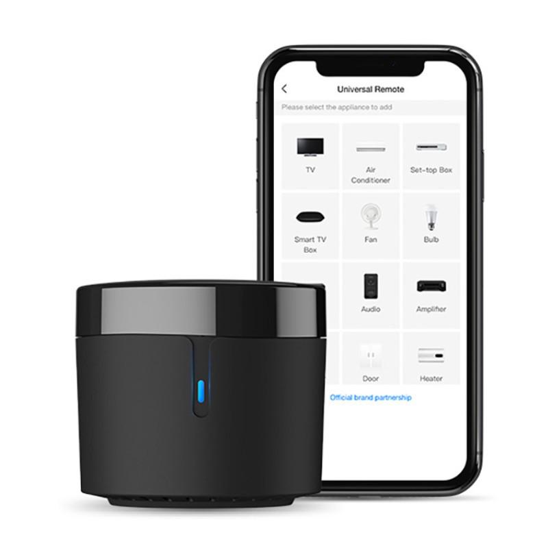 

Broadlink RM4 Mini Умный ИК-пульт с Wi-Fi и управлением через приложение Alexa/Google