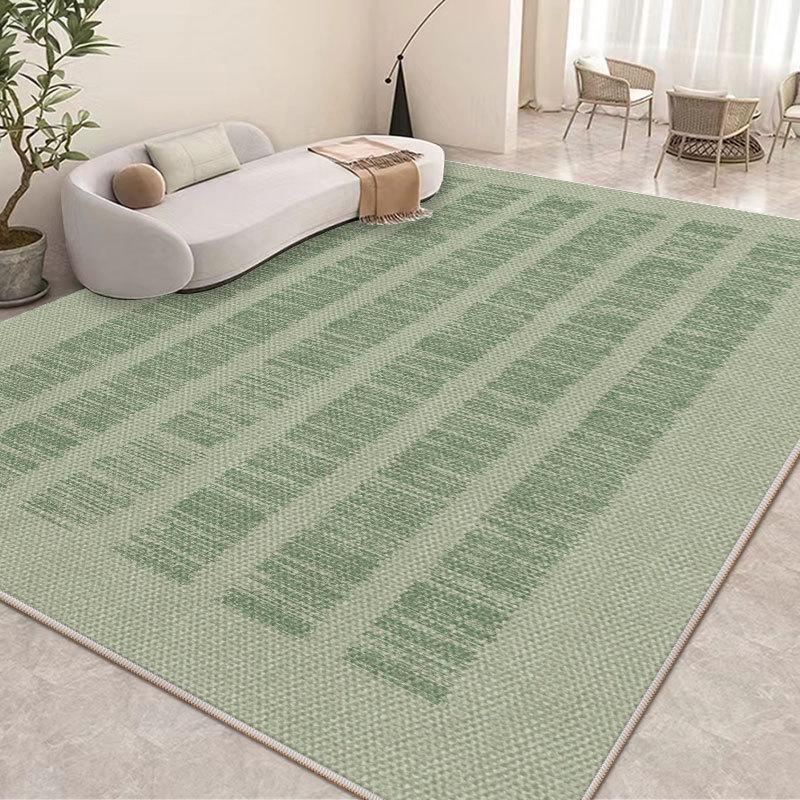 Oddychający dywan z lodowego jedwabiu: Nowoczesny dywan do salonu/sypialni, pochłaniający pot i stylowy na sofy i stoliki kawowe