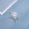 S925 Silver Diamond Ring for Women - Perfect Gift for Proposal, Wedding, Christmas, Valentine's Day