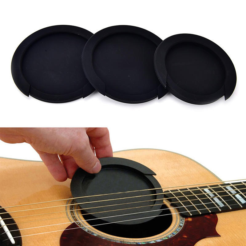Protector de agujero de búfer de sonido de cubierta de boca de Buster de retroalimentación de guitarra de silicona