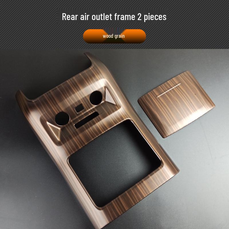 Rear A/C Vent Decorative Frame for 2020-2022 Li Auto ONE Interior Modification