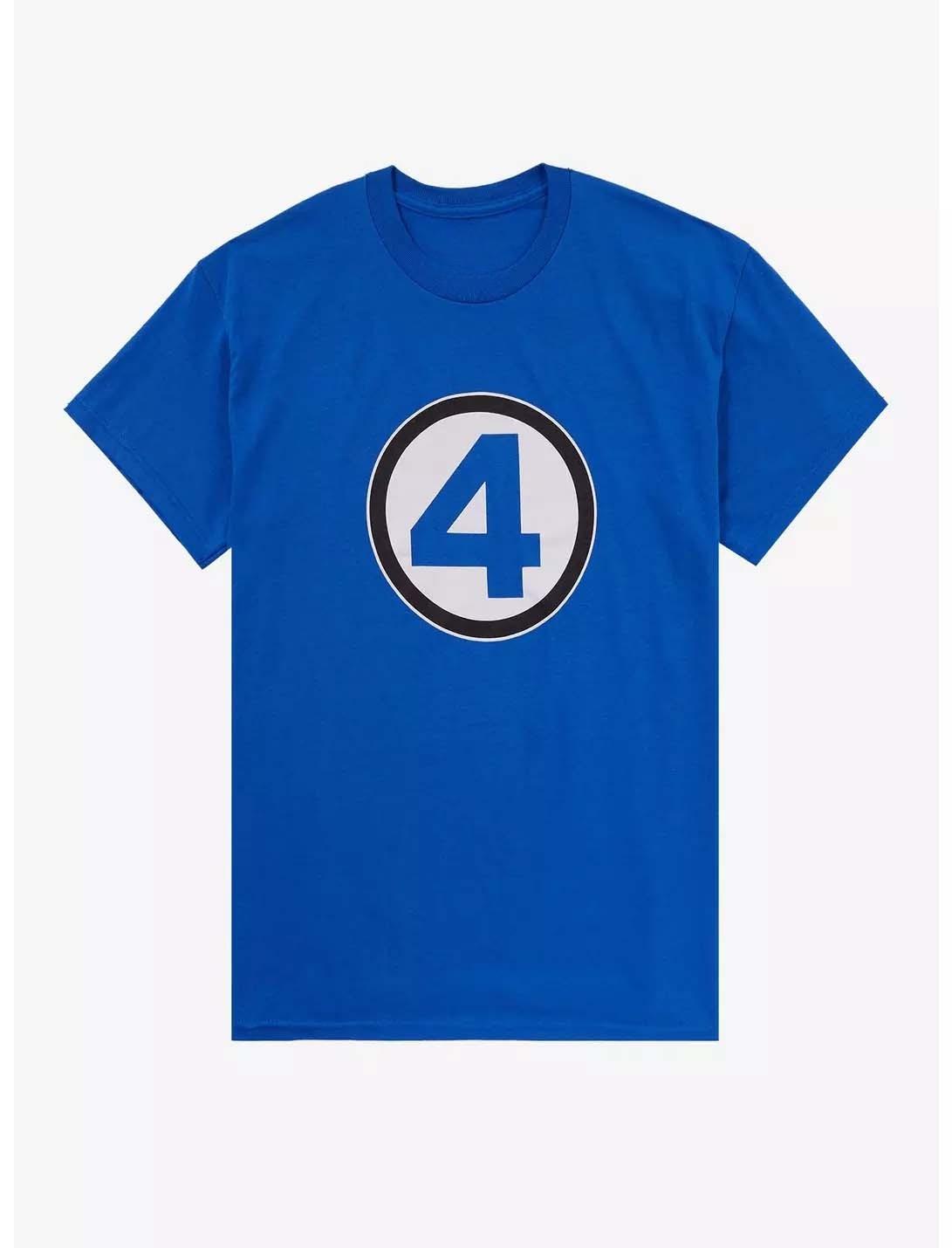 

2026 Новый Аниме Фантастическая Четверка Джефф Лэнд Шарк Принт Футболка Унисекс Короткий Рукав Свободная Большой Размер Топ с Круглым Вырезом 4XL