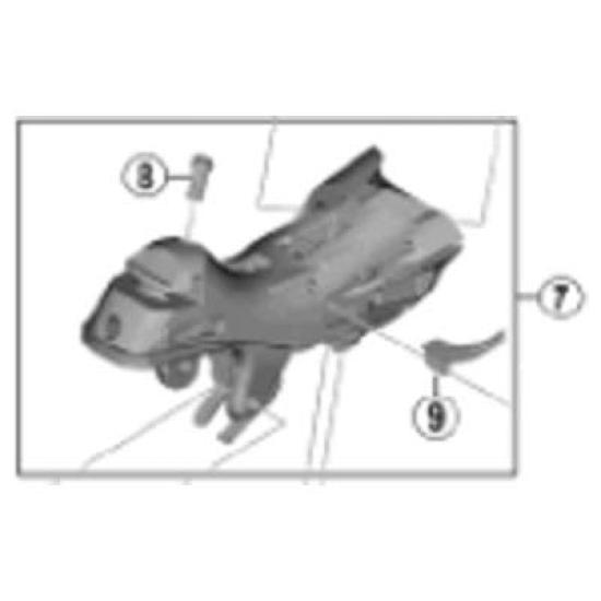 

SHIMANO Repair Parts Bracket Unit (For Left) ST-R7000 Y8ZH98060