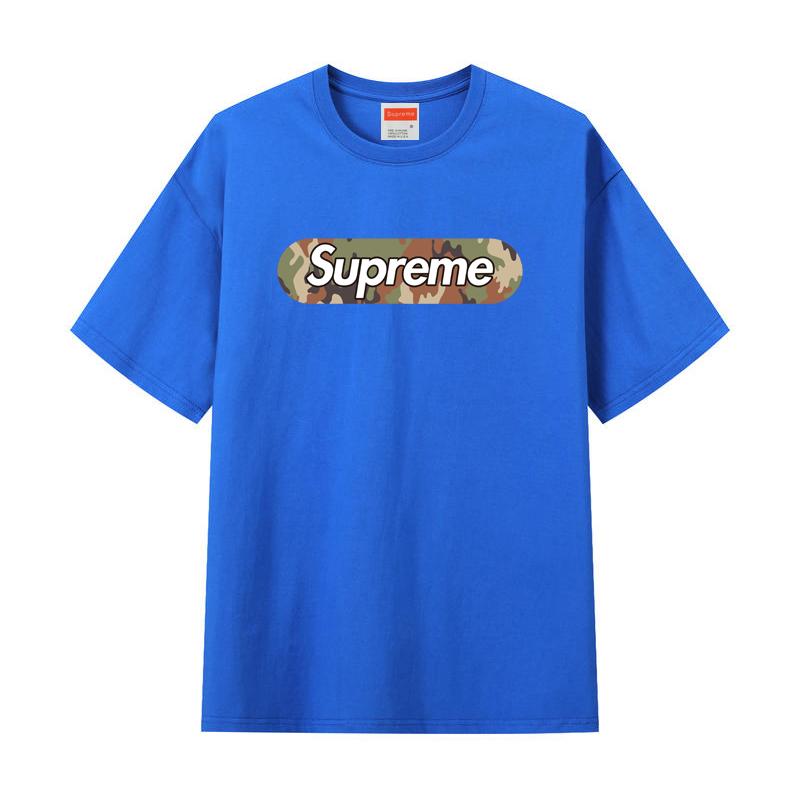 ZL14 Supreme 2025 Sommer-T-Shirt aus reiner Baumwolle mit Rundhalsausschnitt und Aufdruck, hochwertiges Paar-T-Shirt