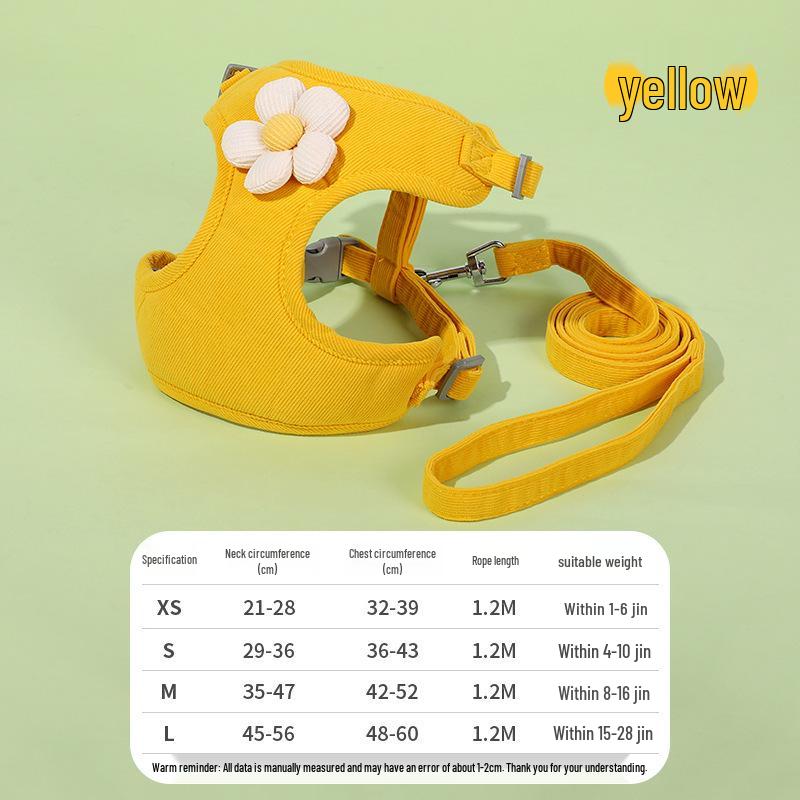 Popular Pet Dog Leash and Harness Set