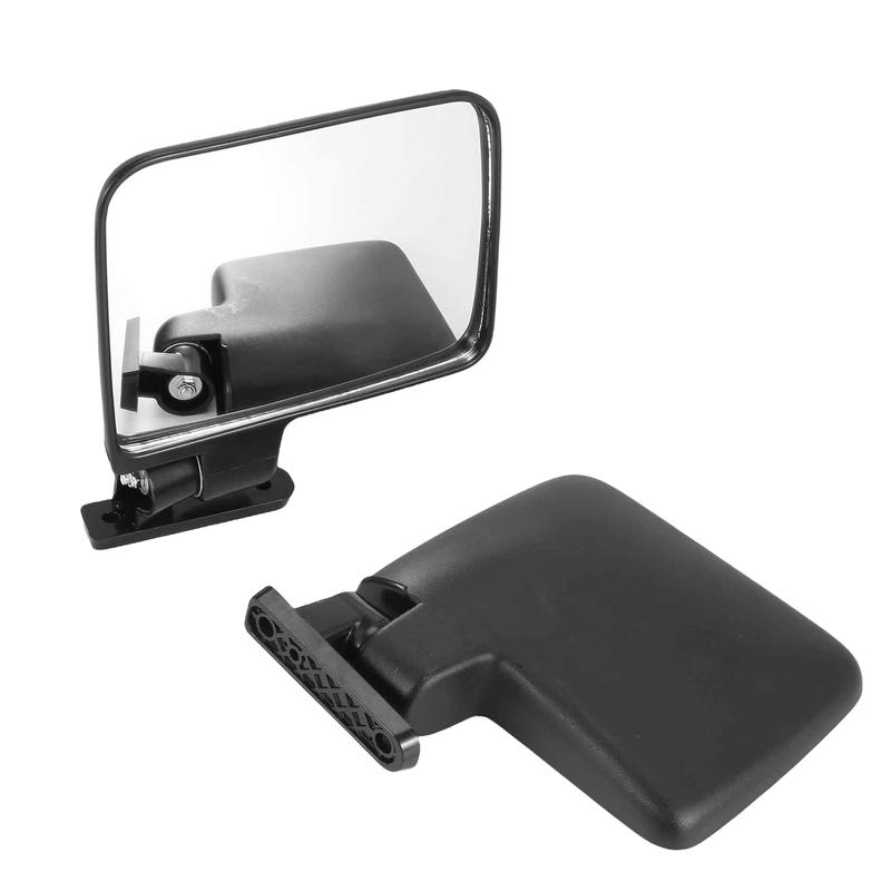 Golf Cart Mirrors - Universal Folding Side View Mirror For Golf Carts Club Car, Ezgo, , Star, Zone Carts