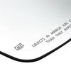 Heated Rearview Mirror Glass Replacement For Dodge Grand Caravan Chrysler Town& Country 2008-2016 Right 68026176AB, CH1325107