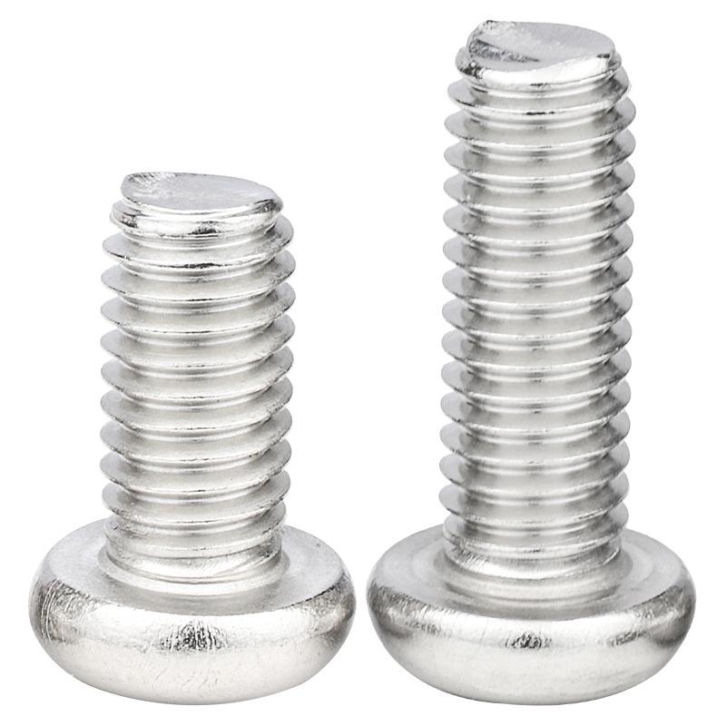 Galvanized Round Head Hardened Machine Screw M1.7-M4 (Cross Pan Head)
