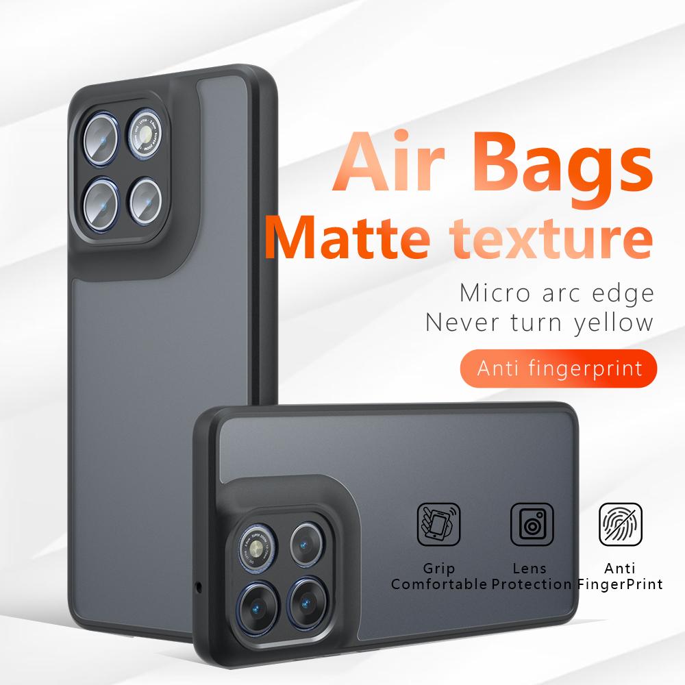 For Motorola Moto G86 5G/G86 Power 5G Case Compatible with MagSafe TPU+PC Matte Skin Touch Phone Cover