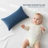 Blue Mini Pillow 11x7 Inches, Ultra-Soft Microfiber, Machine-Washable, for Travel, Sleeping, and Pets 2PCS