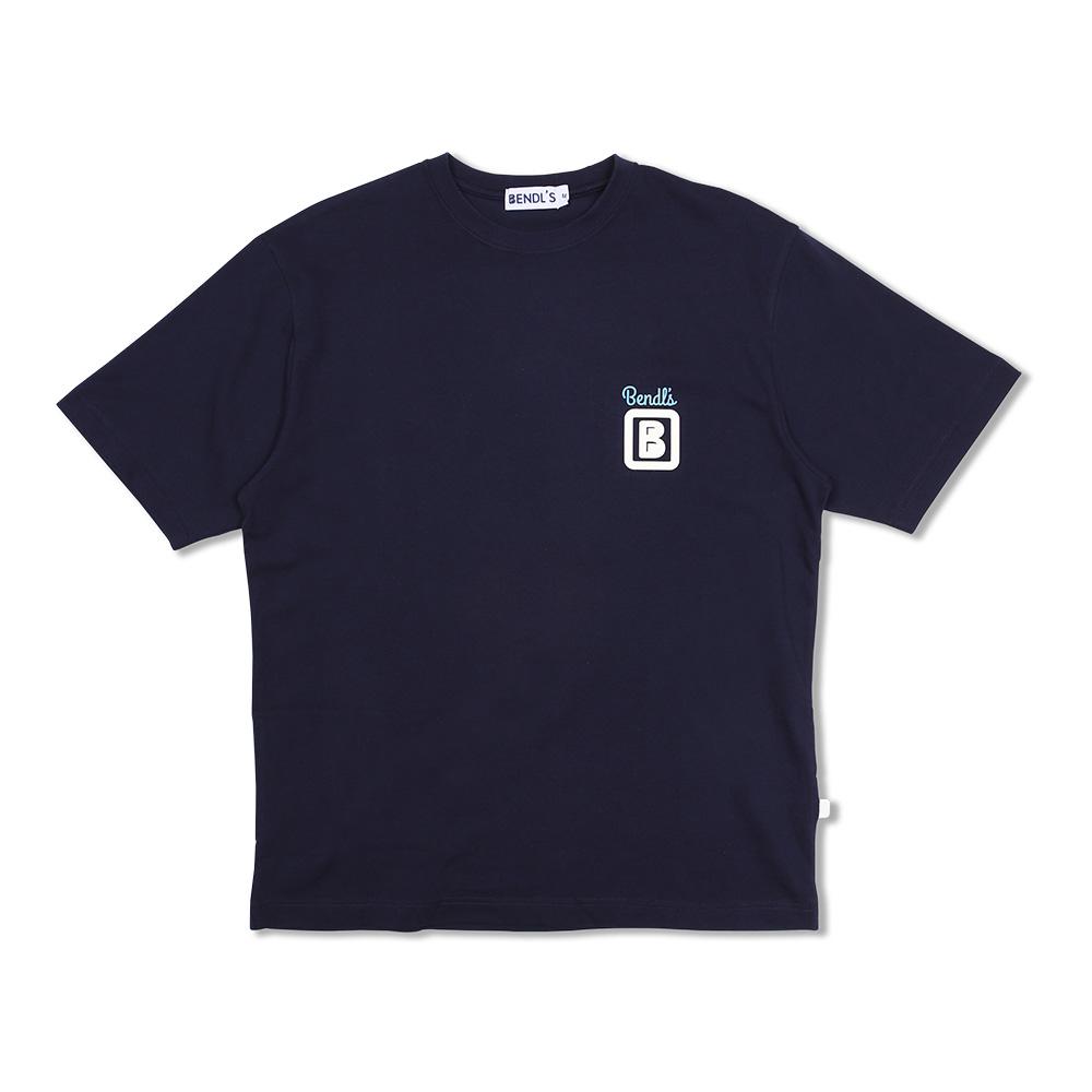 Bendles Sticker T-Shirt Half - Navy Navy/L