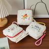 Animal Embroidered Makeup Bag With Large Capacity For Travel And Home Storage