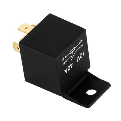 5 Pin 12V 30A 40A Wtherproof Auto Car   Electrical Relay High Performance   for Car Vehicles SUV SUV Black