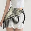 Tassel Triangular Waist Belt Chinese Style Trim Butt Curtain  Clothing Accessories