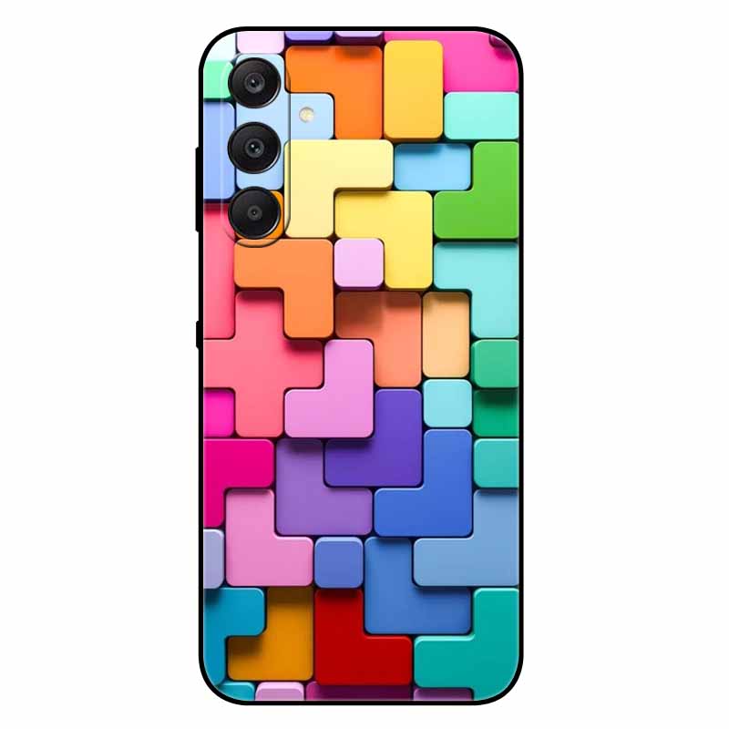 For SAMSUNG A17 5G Case TPU Soft Silicone Cover Space Wolf Shockproof Cover For Samsung GalaxyA17 5G Coque Cartoon Bumper A17 5G