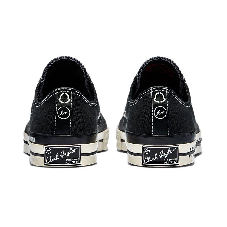Fragment Design x Converse Chuck 70 Low Černé Unisex Tenisky Egret 172320C