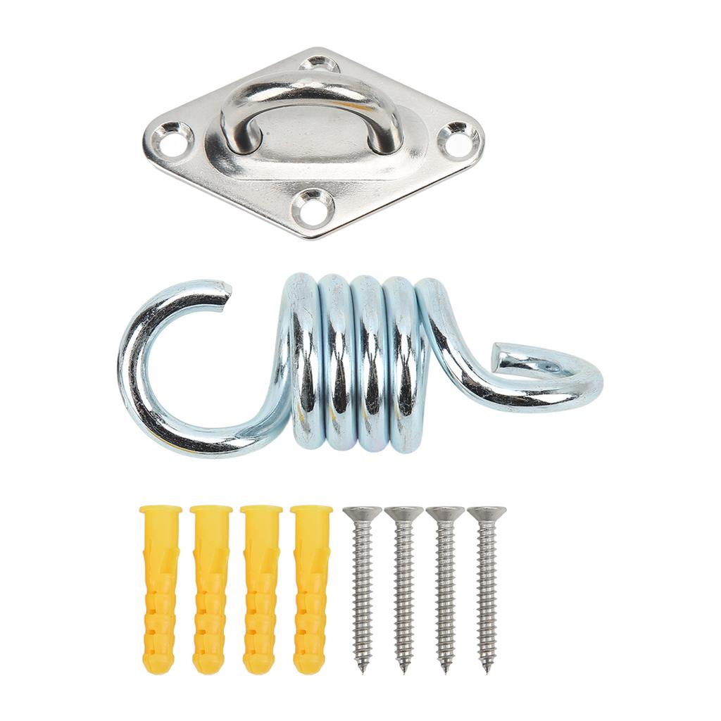 Stainless Steel Ceiling Hanging Kit 551lb Capacity Suspension Bracket Hook Hanger for Yoga Hammock Swings