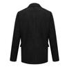 Men's Solid Color Corduroy Warm Pocket Suit Jacket Cardigan Men's Casual Suit