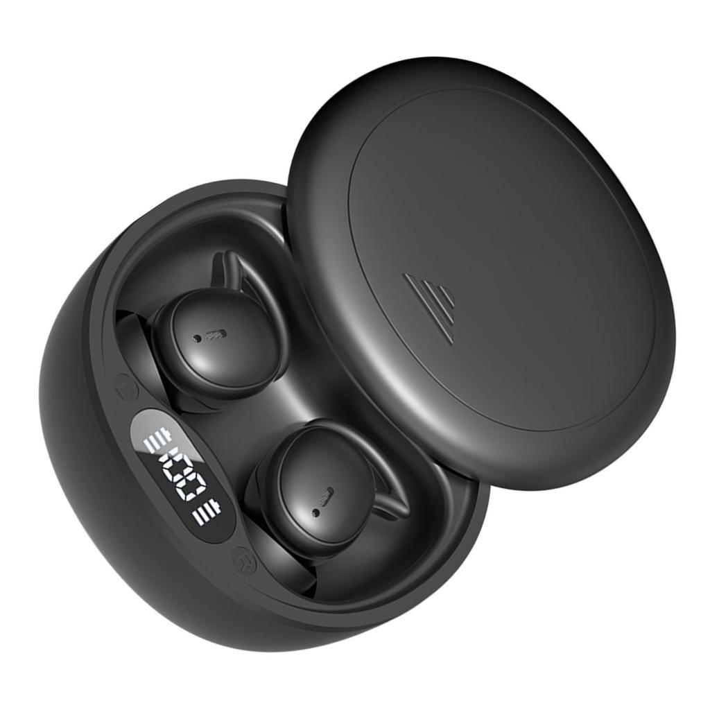 Wireless Earbuds Digital Display Skin Friendly Portable Noise Blocking Earphones for Sleeping