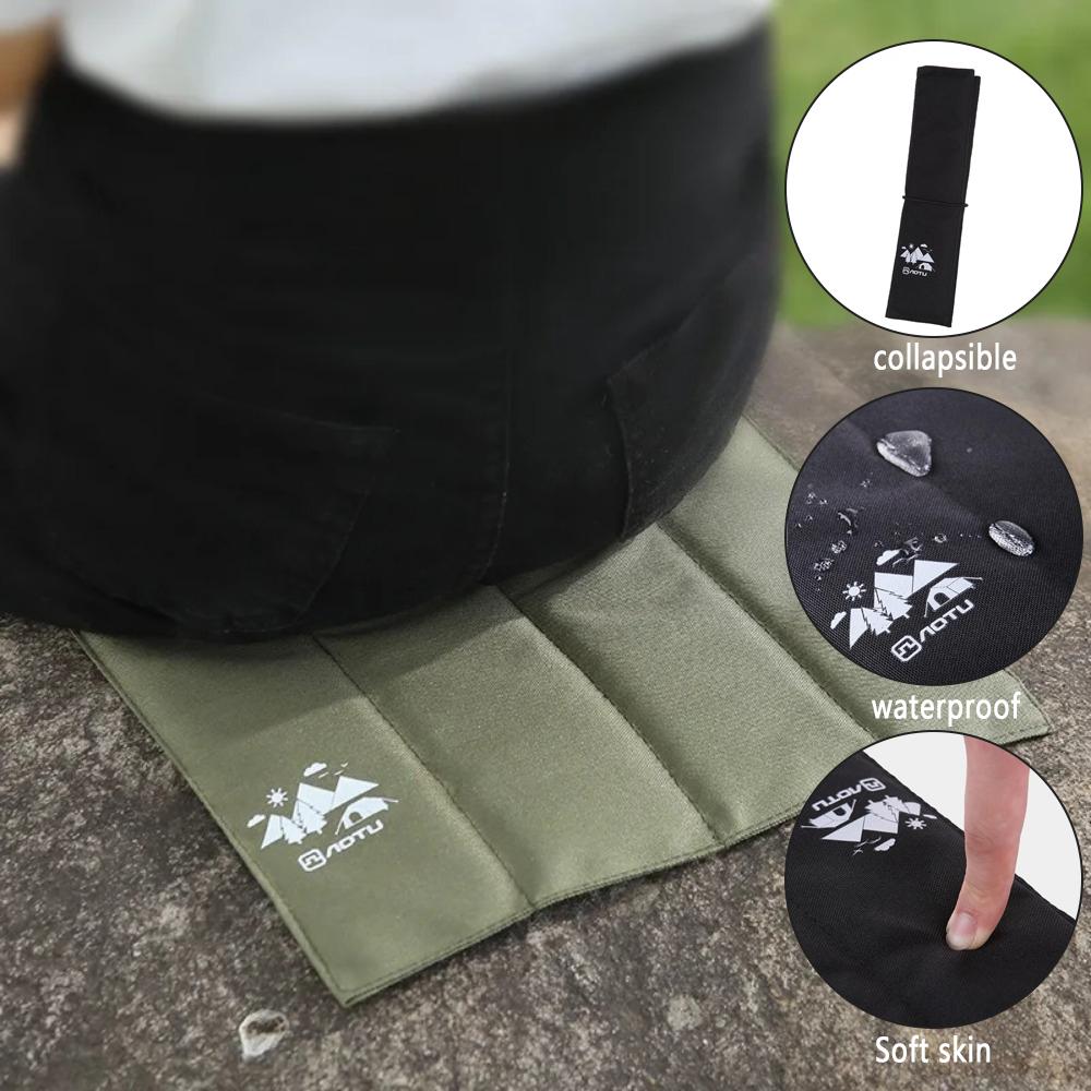 Outdoor Picknick Camping Matte Strand Sitzkissen Wasserdichte Faltmatte Feuchtigkeitsbeständiges und Wärmeisolierendes Kissen Faltbares Kissen