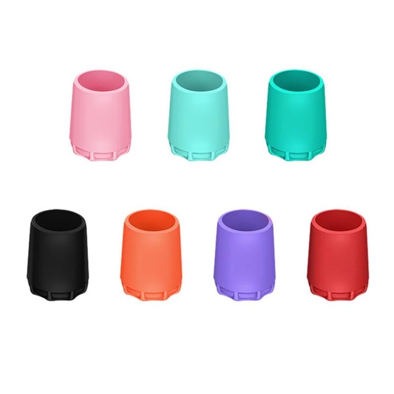 4pc Silicone Fishing Rod End Protector Caps Fishing Rod Tail Protector Butt Cushion Universal Handle End Protective Cover