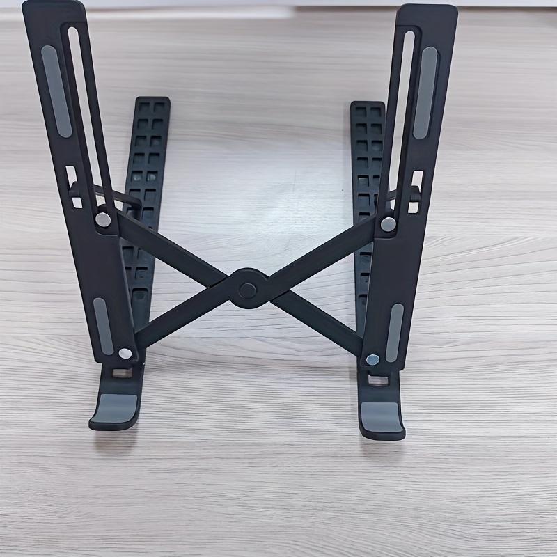 

1 шт. Регулируемая подставка для ноутбука Портативная и складная охлаждающая подставка для настольных компьютеров и планшетов, Совместимая со всеми ноутбуками, 10 уровней регулировки высоты 1pc чёрный