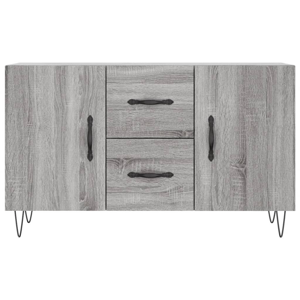 Sideboard Gray Sonoma 100x36x60 cm Particleboard