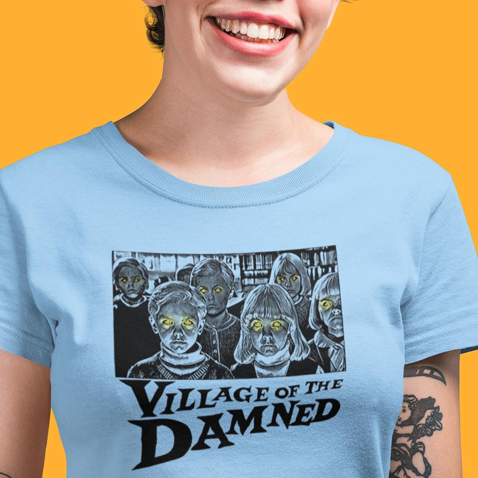 Village of the Damned T-Shirt – 60s Sci-Fi Horror, Cult Movie M