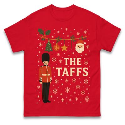 Das Taffs Welsh Guards Weihnachts T-Shirt T-Shirt Herren Damen Unisex Oberteile T-Shirts