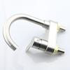 304 Stainless Steel Brushed Bath Basin Faucet Sink Mixer Taps Vanity Hot and Cold Water Mixer Bathroom Faucets
